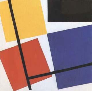 Theo van Doesburg Simultaneous Counter-Composition (mk09) oil painting image